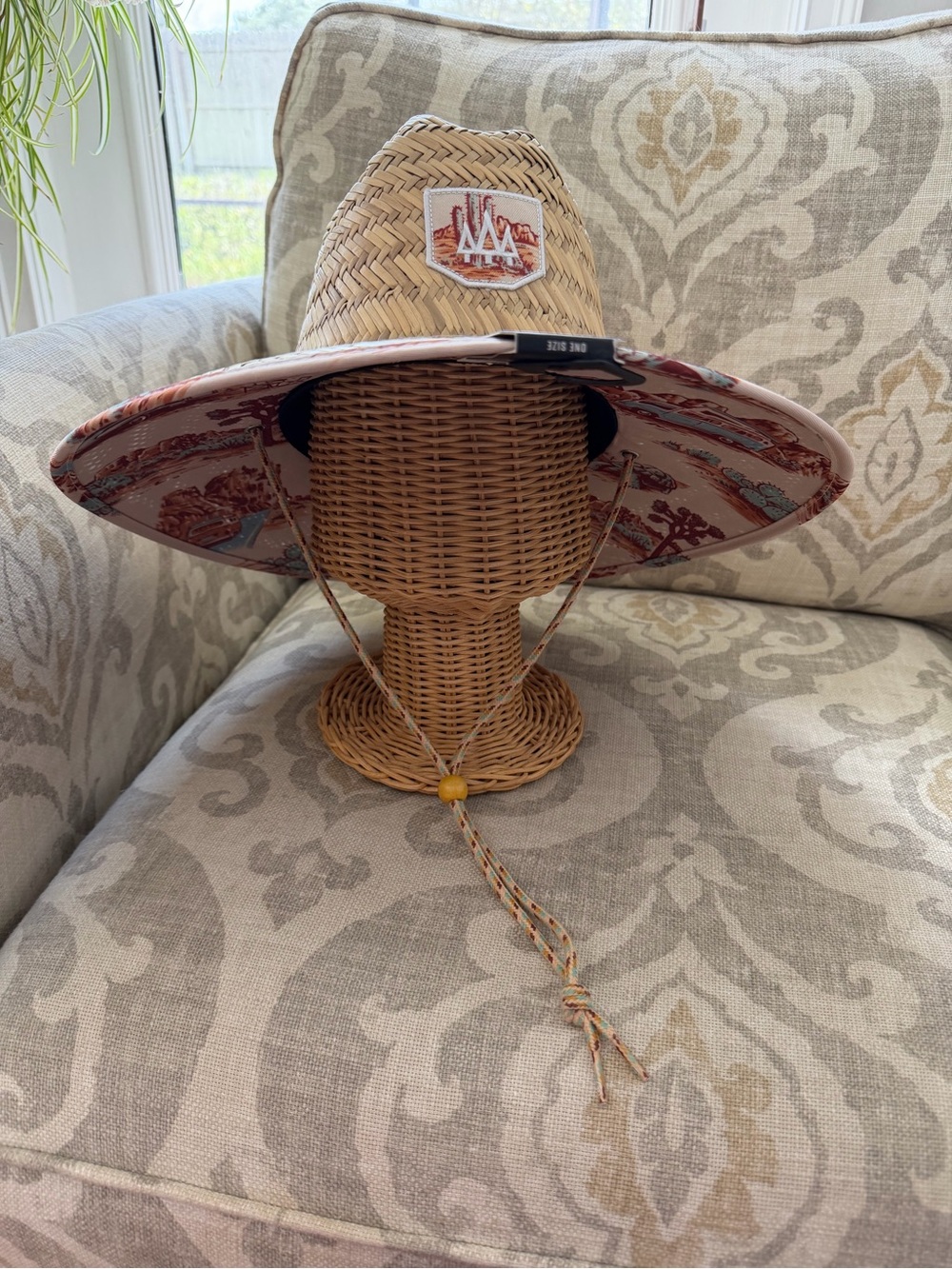 Hemlock Vagabond wide brim straw hat